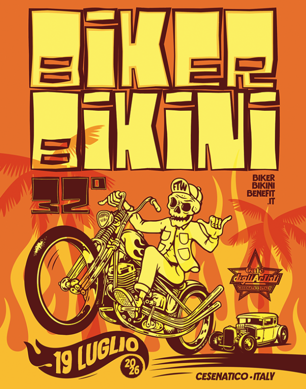 32° Biker Bikini Benefit